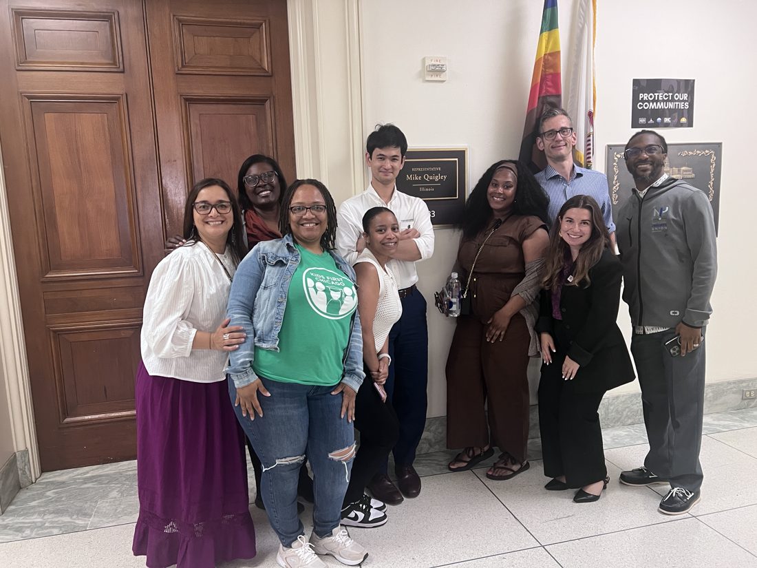 Parent advocates who traveled to D.C.
