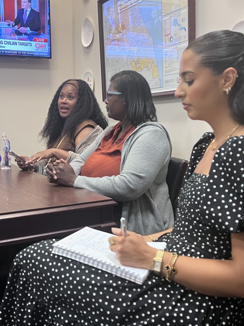Inside the hearing room